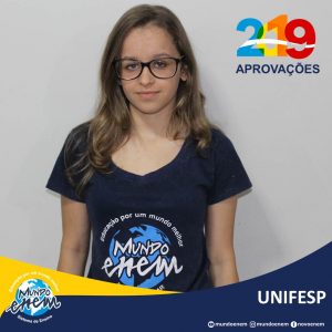 🏆 Parabéns 🏆 Tayla Vilela pela aprovação em História na Unifesp - Universidade Federal de São Paulo